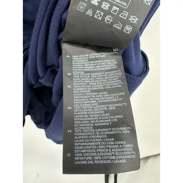 G-Star Raw Millery Mock Dress‎ Navy Blue Sleeveless Utility Shift Size S D20650 - Image 9
