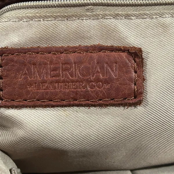 American Leather Brown women’s Bag - Image 7