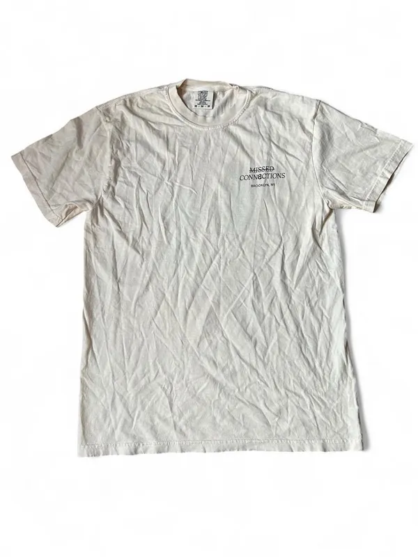 Comfort Colors “Missed Connections” Brooklyn NY Creator Economy NYC T-Shirt M - Image 2