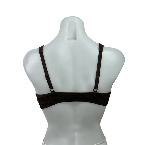 Gymshark Adapt Animal X Whitney Seamless Twist Front Brown Sports Bra Size S - Image 3