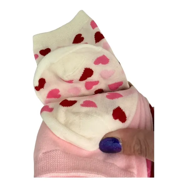 Kate Spade New York Heart Crew Socks – 3-Pair Set NWT - Image 6