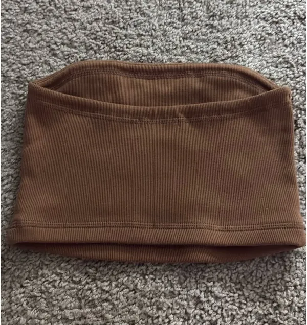 abercrombie & fitch ribbed tube top - Image 2