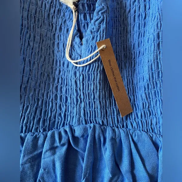 Love Tree ruffled linen sun dress - Image 7