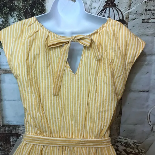 Lauren Conrad sun cottagecore coquette style back scoop style dress summer flow - Image 5