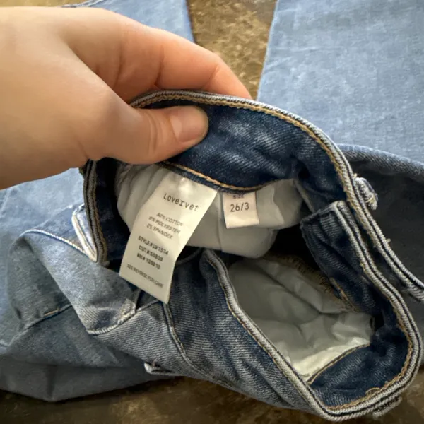 Vervet Wide Leg Jeans - Image 4