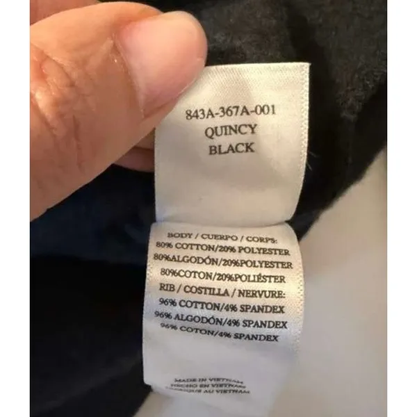 RAILS Quincy Cutout Sweatshirt in dark grey - Size XSmall - Image 5
