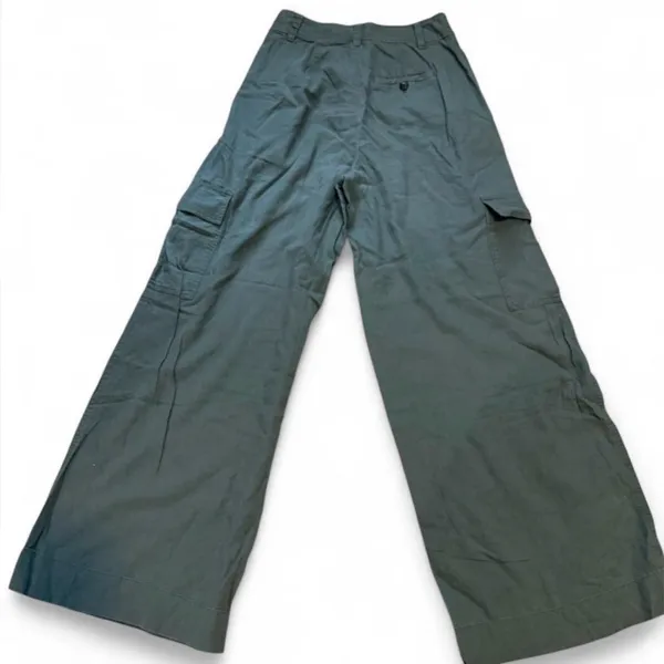 Madewell Olive Wide-Leg Pants - Image 2