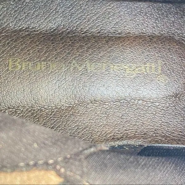 BRUNO MENEGATTI‎ Soft Leather Brown Boots 7 Tan - Image 9