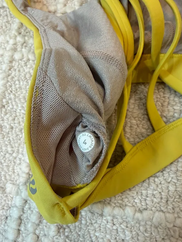 Lululemon yellow bra - Image 4
