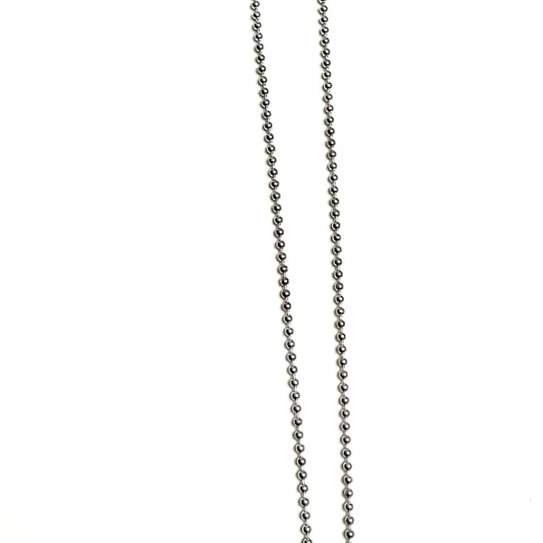 Filigree Heart Pendant With 16 Inch Bead Chain 925 Silver - Image 7