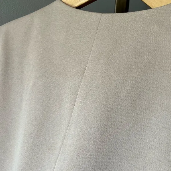 Vintage Jill Paige Beaded Blazer Champagne Embroidered Formal Jacket M-L - Image 13