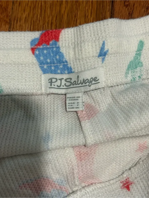 P.J. Salvage American Honey Cowboy Print Pajama Set - Image 9