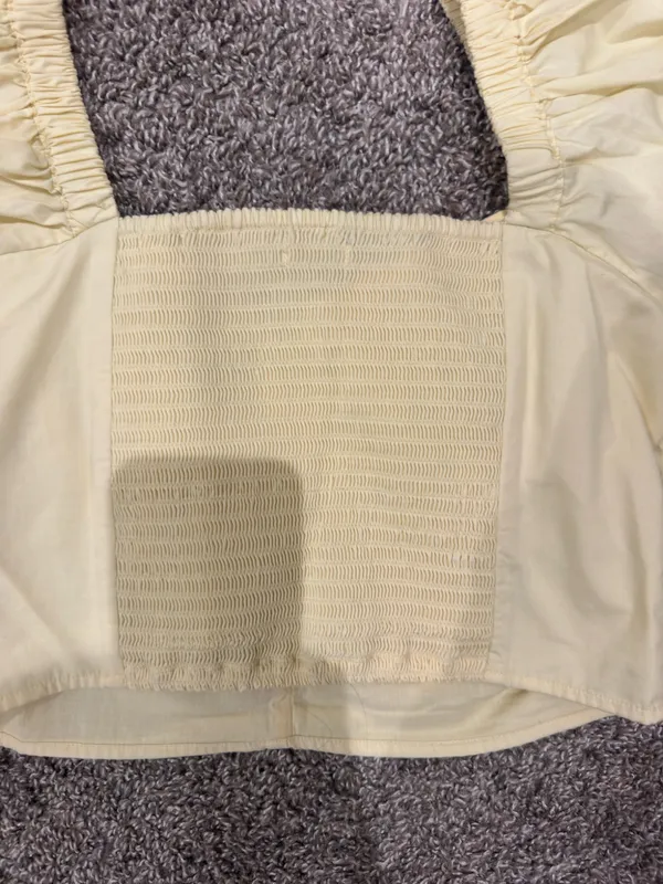 Abercrombie Yellow Crop Top - Image 6
