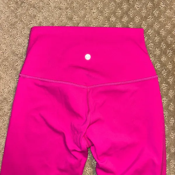 CRZ YOGA Bright Pink Leggings - Image 2