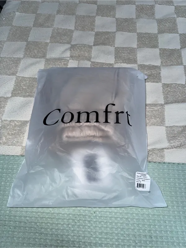 New COMFRT Cozy Fleece Sweatpants - Taupe/ Sand XS - Image 6
