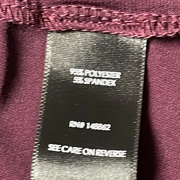 Torrid Burgundy Open Front Silky Cardigan Size 2 (2X) - Image 6