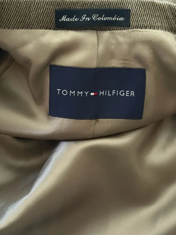 NWOT Tommy Hilfiger Topue skarkskin Worsted Wool blazer sport coat suit Sz 40 R - Image 5