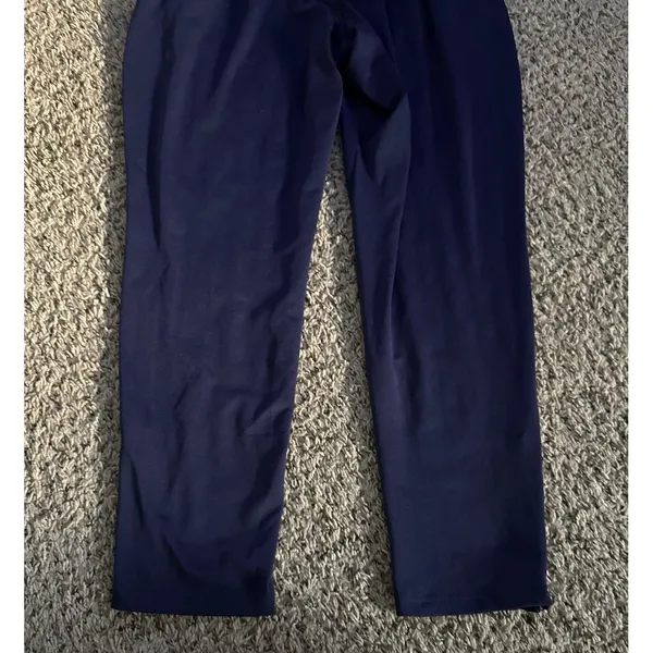 Under Armour Women's Navy Blue Fitted "JCU women's soccer" Athletic Pants Size L - Image 7