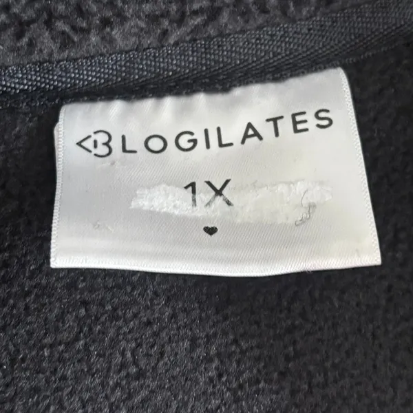 Blogilates Sherpa Fleece‎ Jacket Black 1X - Image 6