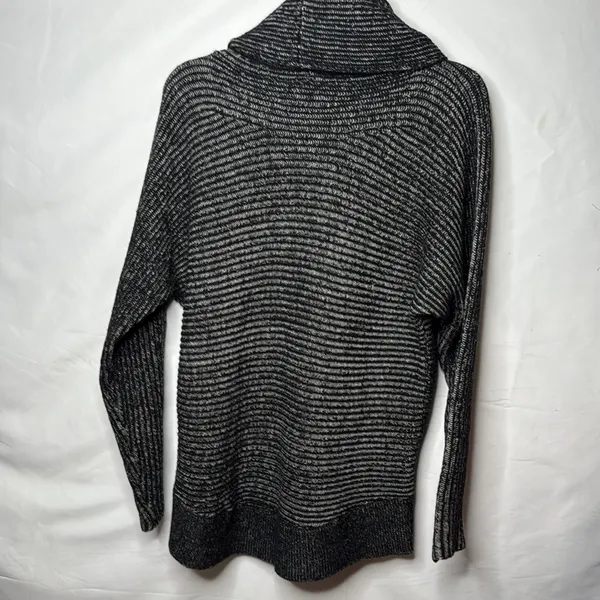 NWOT All saints cowl neck dead wood Altair black gray warm sweater sz Small - Image 7
