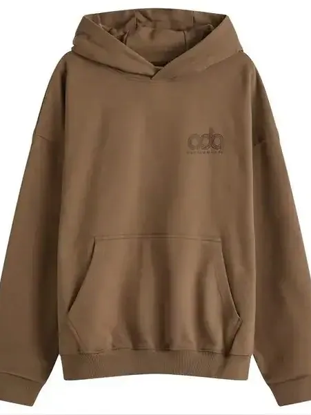 Adanola Performance Oversized Hoodie in Brown - Image 8