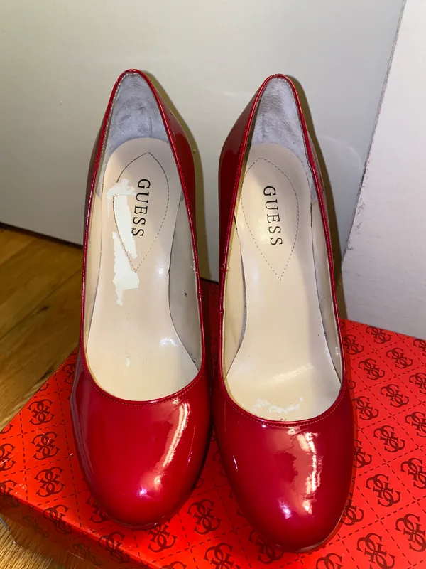 Guess Red Pumps - Image 3