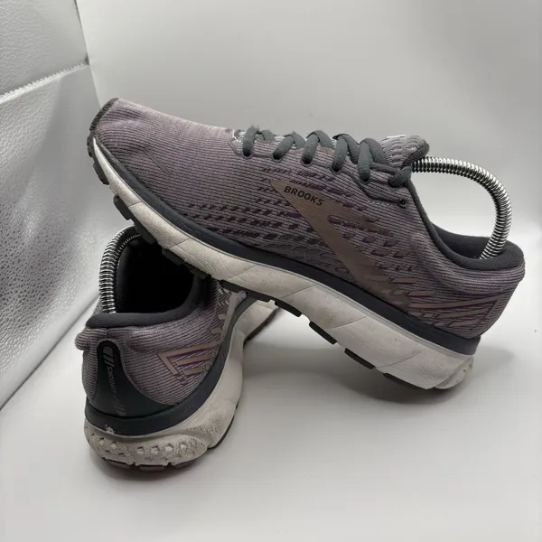 Brooks Ghost 13 Womens Shoes Sneakers Sz 8.5 M (B) Purple Running Athletic - Image 6