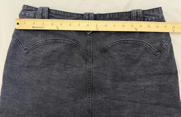 Woman’s Jean skirt Black Size M - Image 4