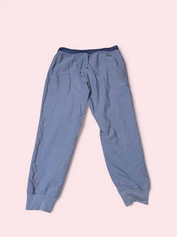 Figs Blue Women's Zamora Jogger Scrub Pants with Drawstring - Image 2