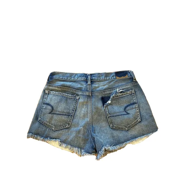 American Eagle‎ Distressed Vintage Hi-Rise Festival Short Size 8 - Image 2