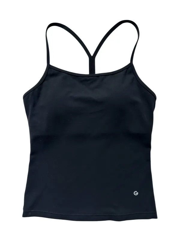🔃Glowmode FeatherFit Black Active Tank Top - Image 3