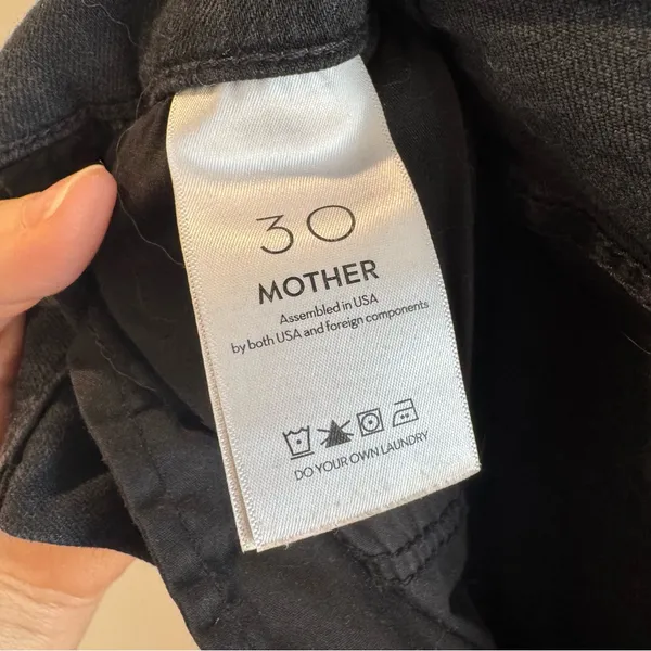 Mother The Hustler Ankle Fray Jeans in Not Guilty Wash‎ Size 30 - Image 7
