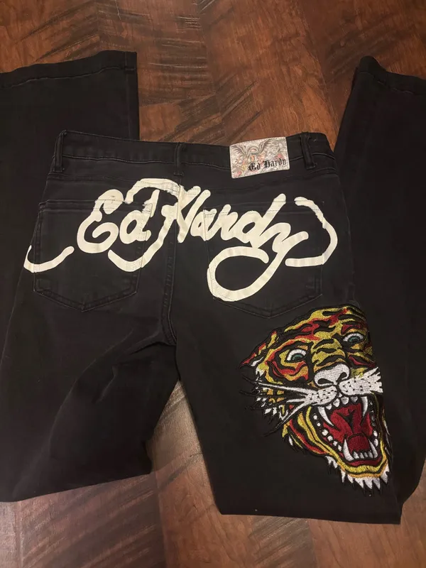 Ed Hardy Black Jeans - Image 2