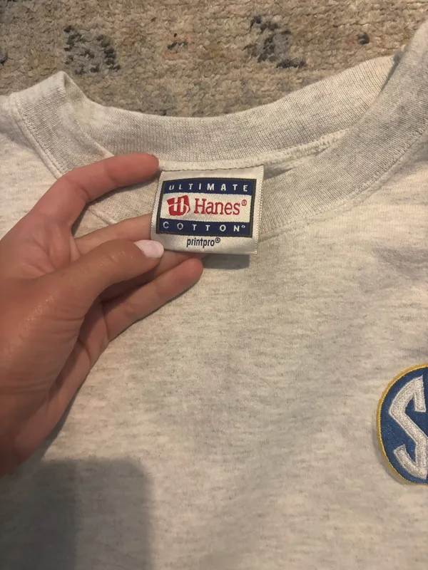 Vintage SEC Hanes Crewneck Sweatshirt - Image 2