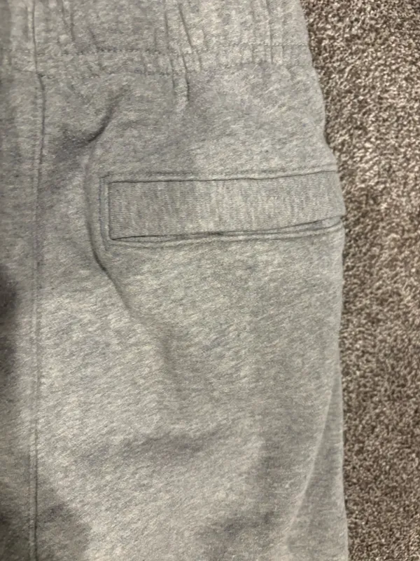 Grey Nike kids boys cuffed sweatpants - Image 3