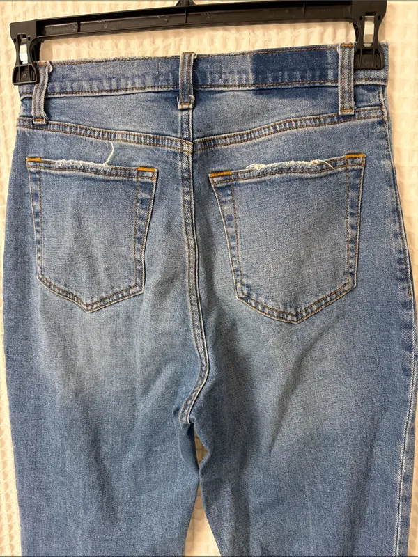 Abercrombie & Fitch Curve Love The Ankle Straight Ultra High Rise 27/4 - Image 5