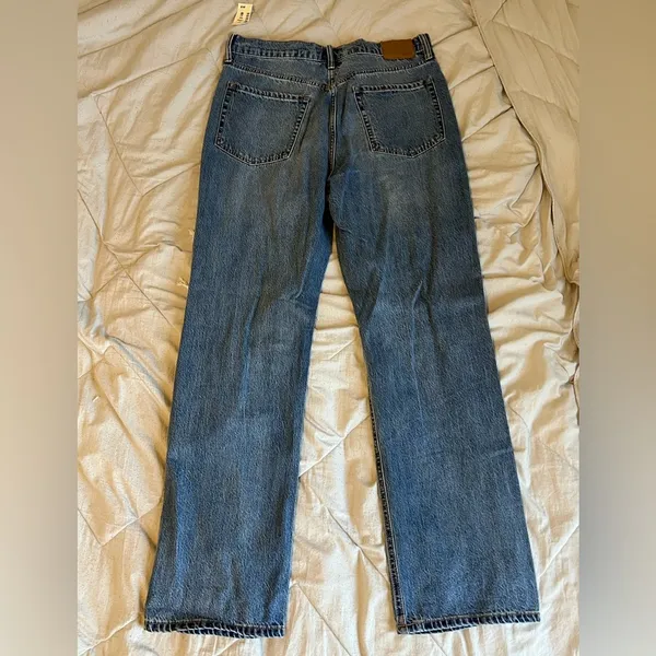 Distressed Blue Jeans - Image 3