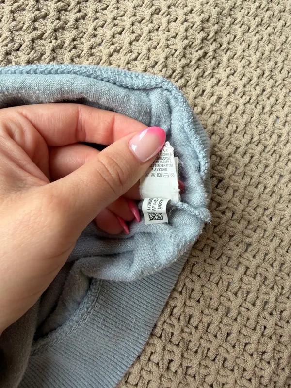 Aerie Light Blue / Grey Zip Up - Image 5