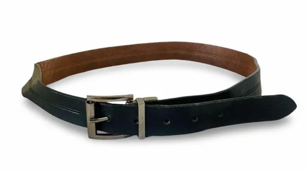 Black/ Brown Reversible Belt Black - Image 2