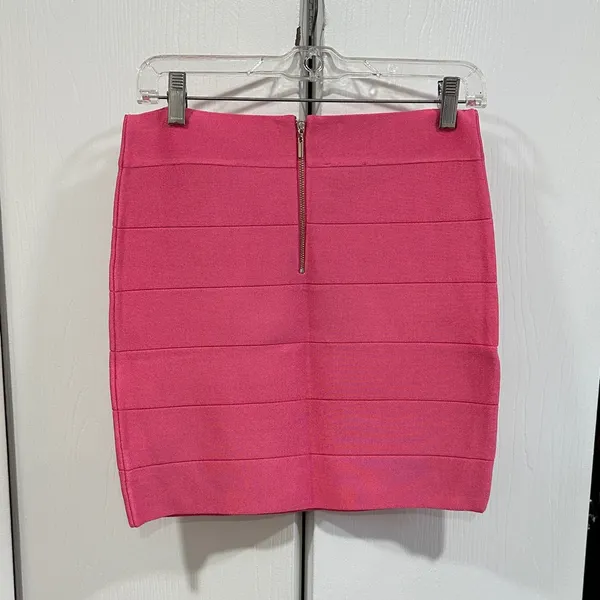 Bebe pink bandage skirt - Image 4