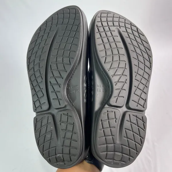 OOFOS OOriginal Sport Graphic Thong Mismatched Sizing Left‎ W9/M7 Right W8/M6 P - Image 7