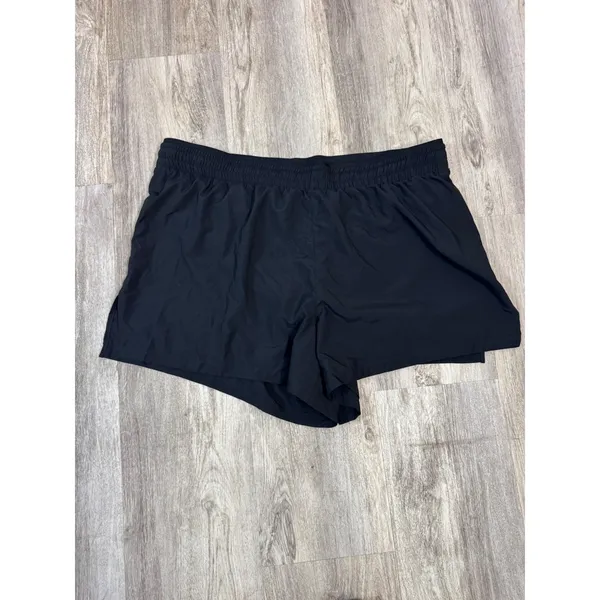 Fabletics Hali Run Short Black Moisture Wicking Mid Rise Pocket‎ Size 1X - Image 2