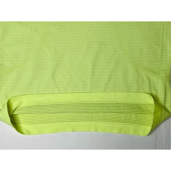 Lululemon‎ W3FEHS Swiftly Tech SS Top 2.0 Race Length Neon Green Activewear XS - Image 7