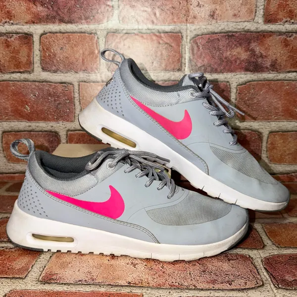 Pre-Owned Nike Air Max Thea GS Youth Gray Sneakers Shoes Size 5Y 814444-002 - Image 4