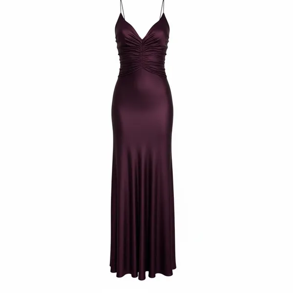 Silvia‎ Tcherassi Sana Dress Burgundy - Image 5