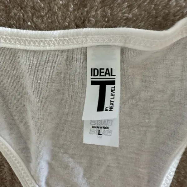 Women’s large Michelob ultra tank top White - Image 2