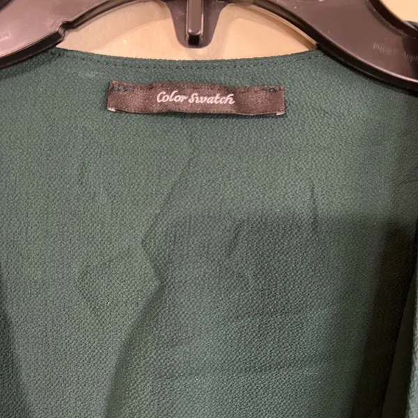 Color swatch medium cardigan‎ Green - Image 3