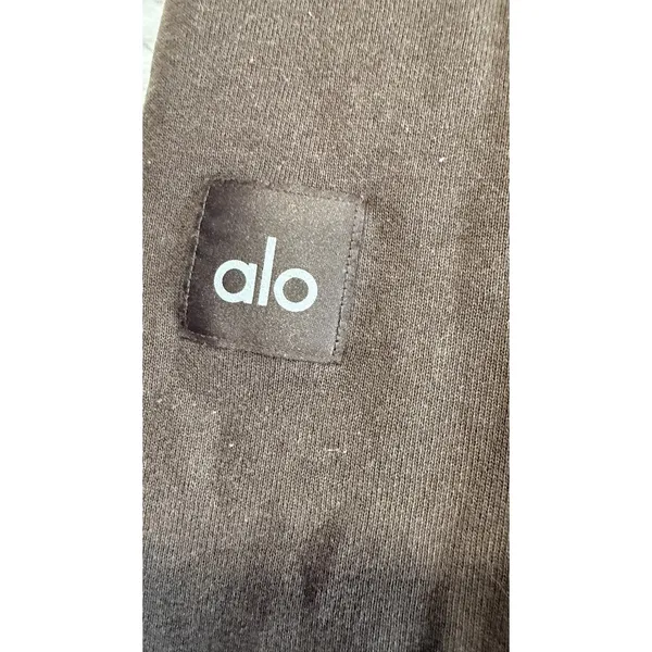 Alo Yoga Serenity Wide Leg Sweatpants Espresso Brown XXS Wide Leg Fleece - Image 4