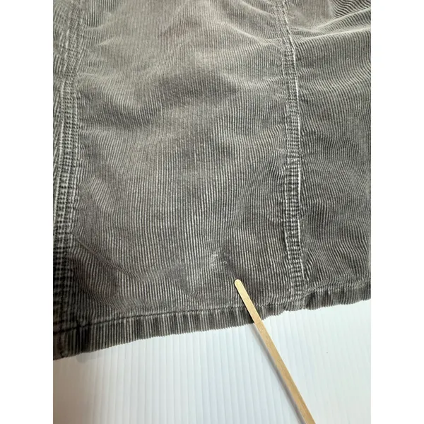Lee Womens Grey Corduroy Sherpa‎ Lined Jacket Small Western Trucker Coat Vintage - Image 9