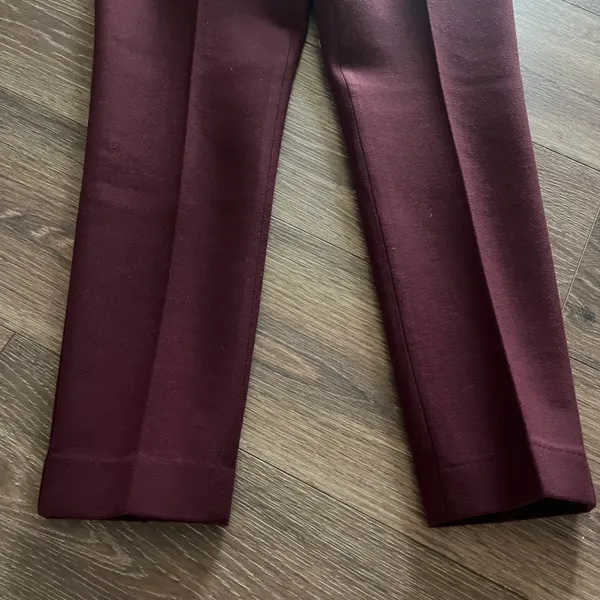 Factory 4 Petite Maroon Slacks / Dress Pants - Image 3